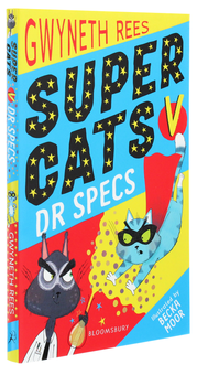 Бумажная книга «Super Cats v Dr Specs», автор Гвинет Риис - фото №3 - миниатюра