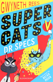 Бумажная книга «Super Cats v Dr Specs», автор Гвинет Риис - фото №1 - миниатюра