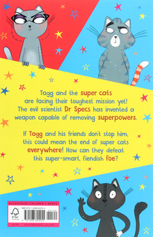 Бумажная книга «Super Cats v Dr Specs», автор Гвинет Риис - фото №2 - миниатюра
