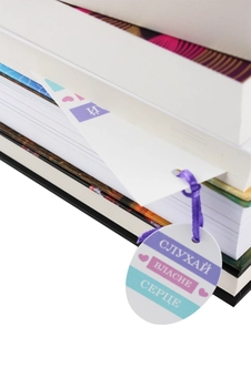 «Набор закладок для книг Bookmarks Love is all 5 шт (0000000000345)», бренда Bookmarks - фото №5 - миниатюра