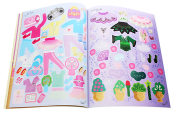 Паперова книга «Sticker Dolly Dressing Ballerinas», автор Лєоне Пратт - фото №6 - мініатюра