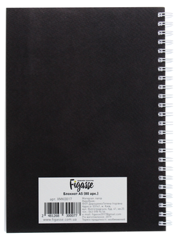 «Блокнот Figasse HappyBook Майстра краси Черный (ХМК0017)», бренда Figasse - фото №3 - миниатюра