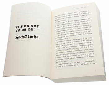 Бумажная книга «It's Not OK to Feel Blue (and other lies). Inspirational people open up about their mental health», автор Скарлетт Кертис - фото №4 - миниатюра