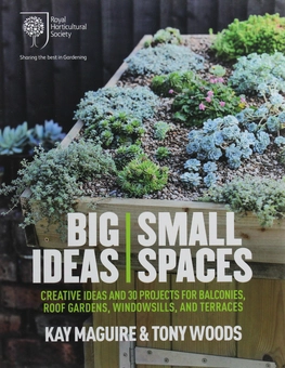 Бумажная книга «Big Ideas, Small Spaces. Creative ideas and 30 projects for balconies, roof gardens, windowsills and terraces», авторов Кей Магуайр, Тони Вудс - фото №1 - миниатюра