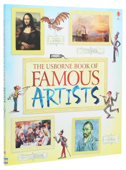 Бумажная книга «The Usborne Book of Famous Artists», авторов Рози Диккинс, Эбигейл Уитли, Рут Брокльхерст - фото №3 - миниатюра