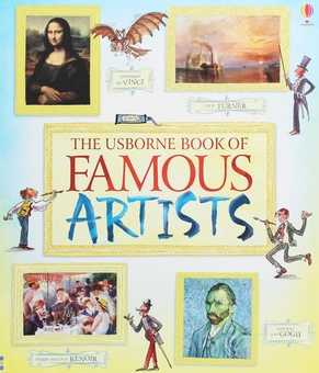 Бумажная книга «The Usborne Book of Famous Artists», авторов Рози Диккинс, Эбигейл Уитли, Рут Брокльхерст - фото №1 - миниатюра