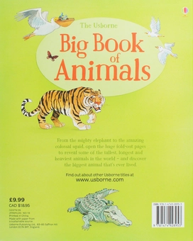 Бумажная книга «The Usborn Big Book of Animals», автор Хазел Мэскелл - фото №2 - миниатюра