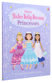 Паперова книга «Sticker Dolly Dressing. Princesses», автор Фіона Вотт - фото №3 - мініатюра