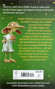 Бумажная книга «Harry Potter and the Chamber of Secrets», автор Джоан Роулинг - фото №2 - миниатюра