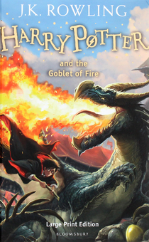 Бумажная книга «Harry Potter and the Goblet of Fire», автор Джоан Роулинг - фото №1 - миниатюра
