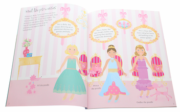 Паперова книга «Sticker Dolly Dressing. Princesses», автор Фіона Вотт - фото №4 - мініатюра