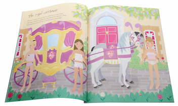 Паперова книга «Sticker Dolly Dressing. Princesses», автор Фіона Вотт - фото №5 - мініатюра