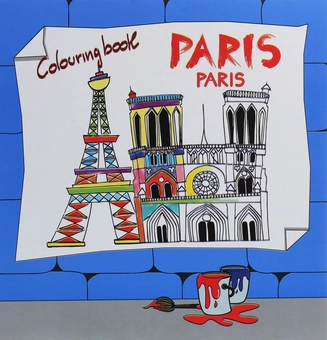 Паперова книга «Paris. Colouring book» - фото №1 - мініатюра