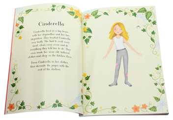 Паперова книга «Little Sticker Dolly Dressing. Cinderella», автор Фіона Вотт - фото №4 - мініатюра