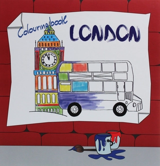 Бумажная книга «London. Colouring book» - фото №1 - миниатюра