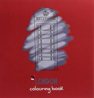 Паперова книга «London. Colouring book» - фото №1 - мініатюра