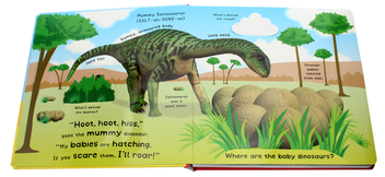 Паперова книга «Roar! Roar! Baby Dinosaur» - фото №4 - мініатюра