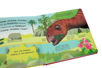 Паперова книга «Roar! Roar! Baby Dinosaur» - фото №6 - мініатюра