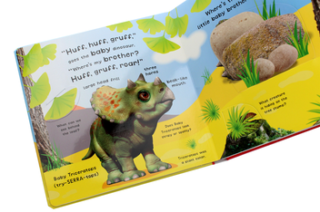 Паперова книга «Roar! Roar! Baby Dinosaur» - фото №7 - мініатюра