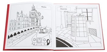 Паперова книга «London. Colouring book» - фото №4 - мініатюра