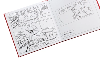 Паперова книга «London. Colouring book» - фото №6 - мініатюра