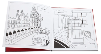 Бумажная книга «London. Colouring book» - фото №4 - миниатюра