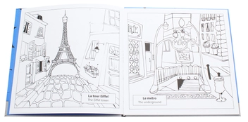 Паперова книга «Paris. Colouring book» - фото №4 - мініатюра