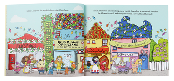 Бумажная книга «The Fairytale Hairdresser and Thumbelina», автор Эби Лонгстафф - фото №4 - миниатюра