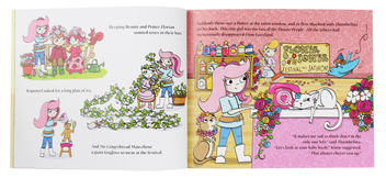 Бумажная книга «The Fairytale Hairdresser and Thumbelina», автор Эби Лонгстафф - фото №5 - миниатюра
