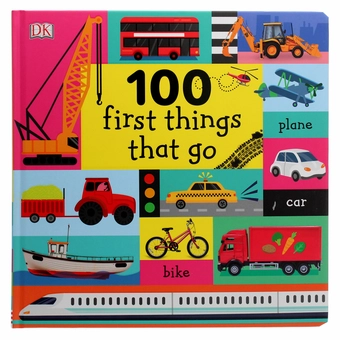 Бумажная книга «100 First Things That Go» - фото №1 - миниатюра