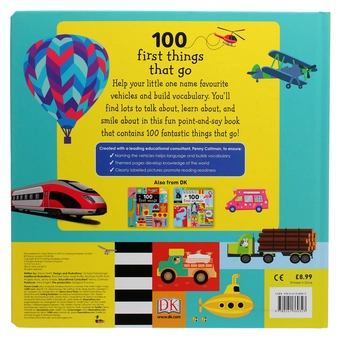 Бумажная книга «100 First Things That Go» - фото №2 - миниатюра