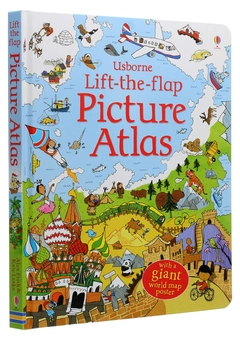 Паперова книга «Lift-the-Flap Picture Atlas», автор Алекс Фріт - фото №3 - мініатюра
