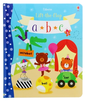Бумажная книга «Lift-the-Flap ABC», автор Ханна Уотсон - фото №1 - миниатюра
