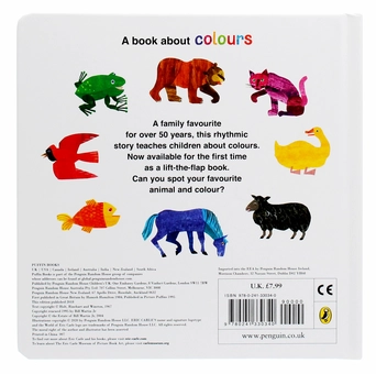 Бумажная книга «Brown Bear, Brown Bear, What Do You See?», автор Билл Мартин - фото №2 - миниатюра
