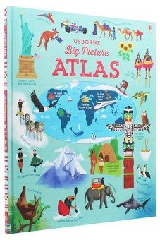 Бумажная книга «Big Picture Atlas», автор Эмили Боун - фото №3 - миниатюра