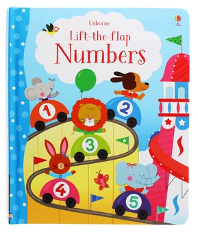 Паперова книга «Lift-the-Flap Numbers», автор Фелісіті Брукс - фото №1 - мініатюра