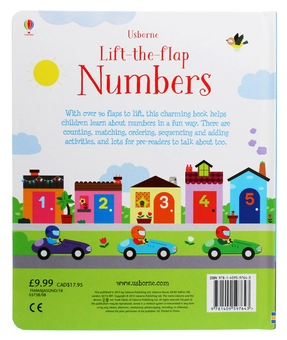 Паперова книга «Lift-the-Flap Numbers», автор Фелісіті Брукс - фото №2 - мініатюра