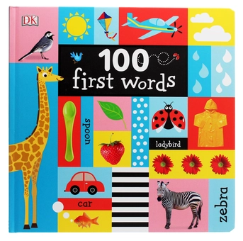 Бумажная книга «100 First Words» - фото №1 - миниатюра