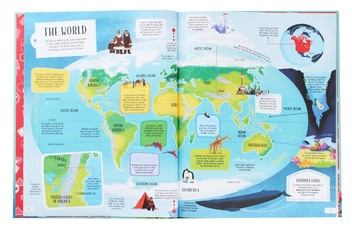 Бумажная книга «Big Picture Atlas», автор Эмили Боун - фото №5 - миниатюра