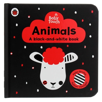 Паперова книга «Baby Touch. Animals. A black-and-white book» - фото №1 - мініатюра