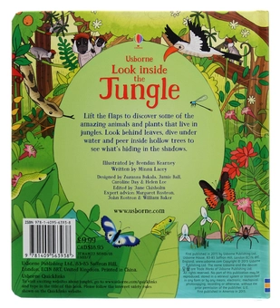 Бумажная книга «Look Inside the Jungle», автор Минна Лейси - фото №2 - миниатюра
