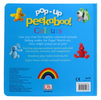 Бумажная книга «Pop-Up Peekaboo! Colours» - фото №2 - миниатюра