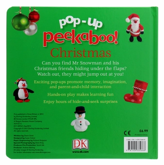Бумажная книга «Pop-Up Peekaboo! Christmas» - фото №2 - миниатюра