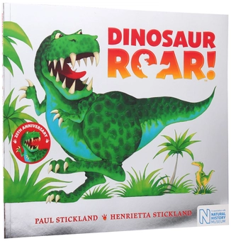 Бумажная книга «Dinosaur Roar! 25th Anniversary Edition», автор Генриетта Стикленд - фото №1 - миниатюра
