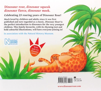 Бумажная книга «Dinosaur Roar! 25th Anniversary Edition», автор Генриетта Стикленд - фото №3 - миниатюра