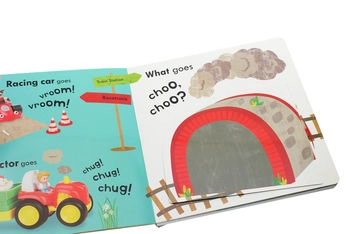 Бумажная книга «Noisy Toys Peekaboo!» - фото №5 - миниатюра