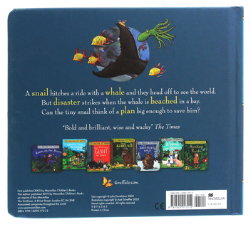 Бумажная книга «The Snail and the Whale», автор Джулия Дональдсон - фото №2 - миниатюра