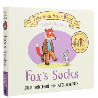 Паперова книга «Fox's Socks», автор Джулія Дональдсон - фото №3 - мініатюра