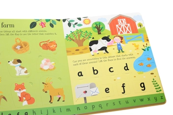 Бумажная книга «Lift-the-Flap ABC», автор Ханна Уотсон - фото №6 - миниатюра