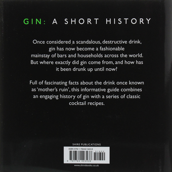 Паперова книга «Gin. A Short History», автор Мозес Дженкінз - фото №2 - мініатюра